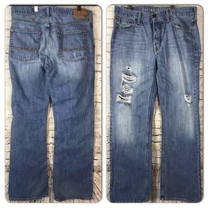 American Eagle Low Rise Boot Denim Jeans 33 / 32
